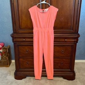 BG Girl- it’s a ladies small/med size. Pink Romper